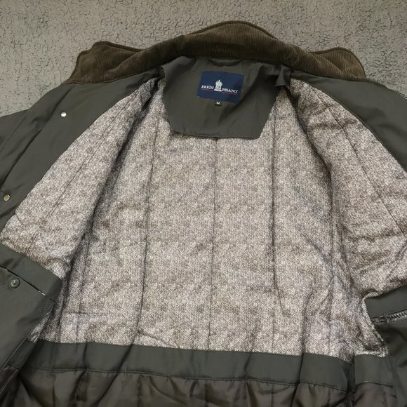 EREDI PISANO Size M Grey Polyester Zip Jacket - Picture 5 of 11